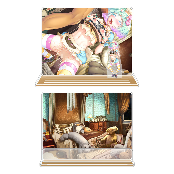 対魔忍RPGX ピックアップアクリルジオラマ ver.【わがままVD】レピタ・リッチスター