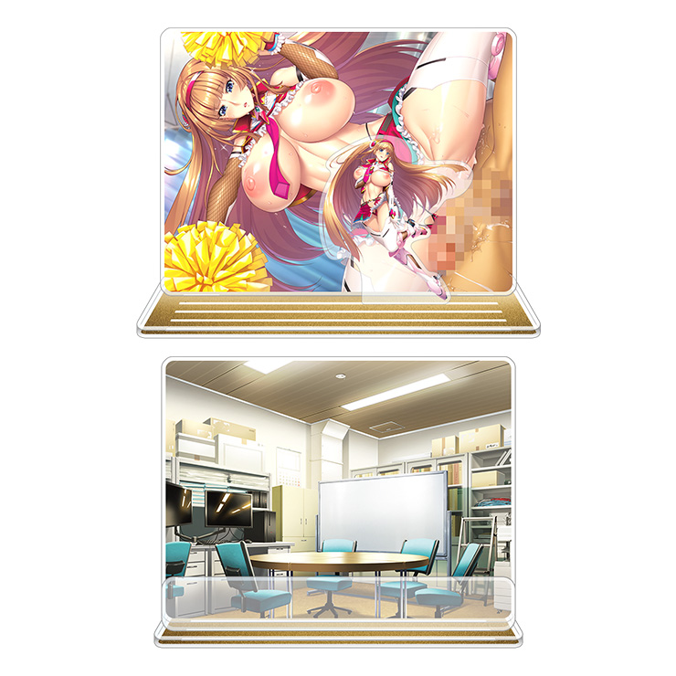 対魔忍RPGX ピックアップアクリルジオラマ ver.【高機動チア兵装】甲河アスカ