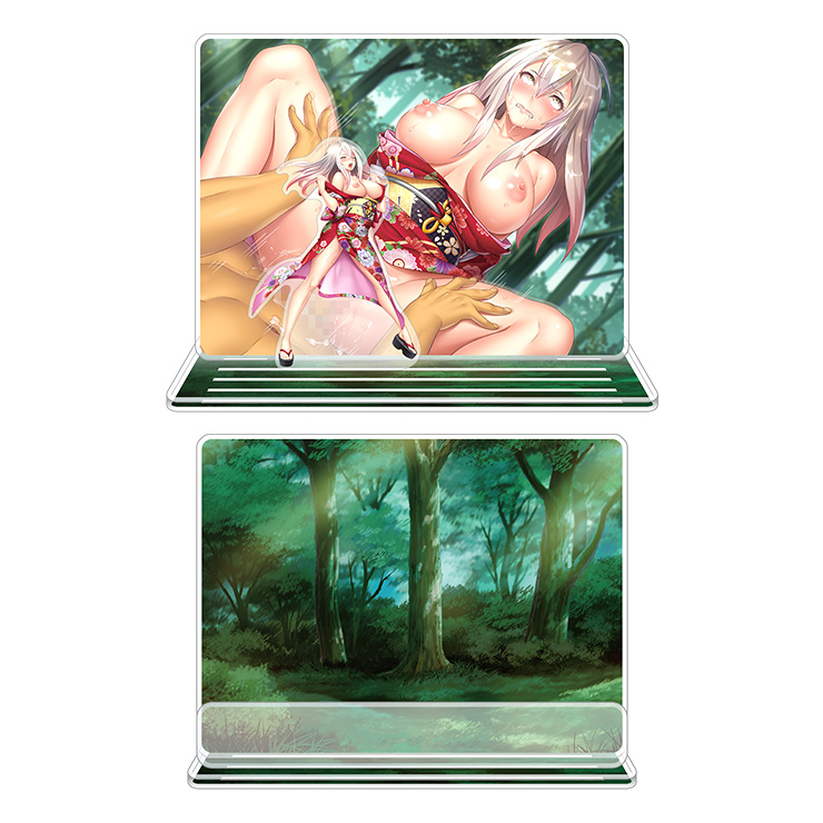 対魔忍RPGX ピックアップアクリルジオラマ ver.【稽古初め】眞田焔