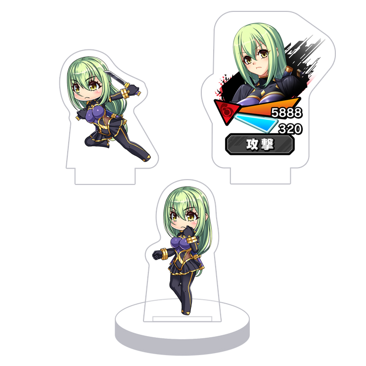 対魔忍RPG バトル画面セットキャラクターセット ver. 相州蛇子