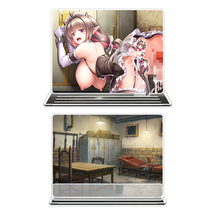 対魔忍RPGX ピックアップアクリルジオラマ ver.【下積み】リーナ