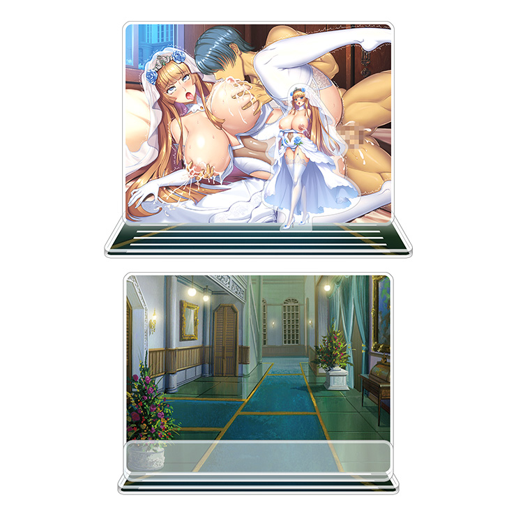 対魔忍RPGX ピックアップアクリルジオラマ ver.【鋼鉄の花嫁】甲河 アスカ