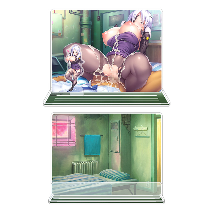 対魔忍RPGX ピックアップアクリルジオラマ ver.【ゼロレンジシューター】アイナ