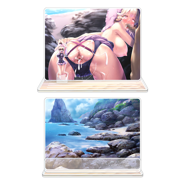 対魔忍RPGX ピックアップアクリルジオラマ ver.【波際のまどろみ】エレーナ