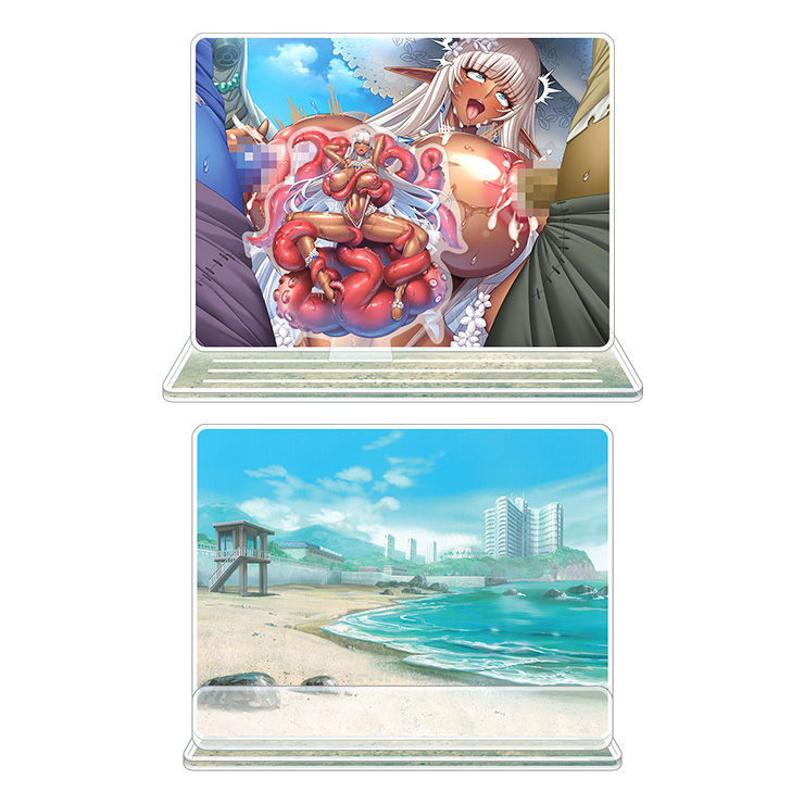 対魔忍RPGX ピックアップアクリルジオラマ ver.【水辺の闇妖精】エレオノール
