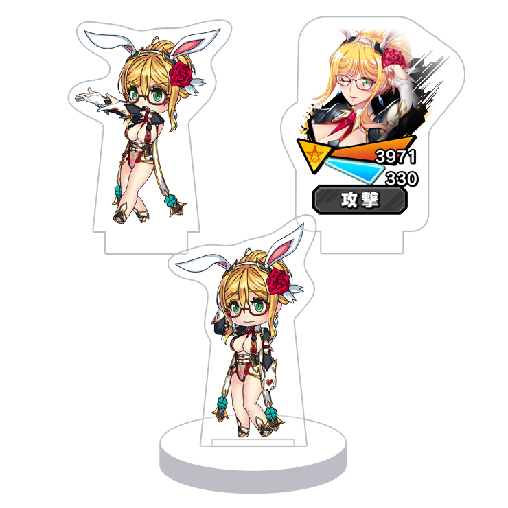 対魔忍RPG バトル画面セットキャラクターセット ver. 【常夏バニー】高坂静流