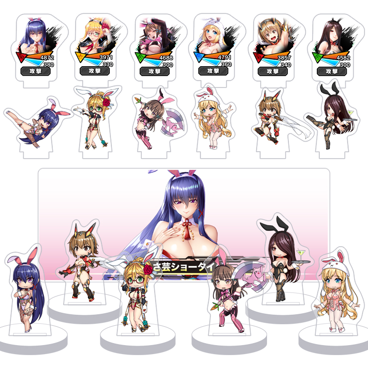 対魔忍RPG バトル画面セットキャラクタープレミアムセット vol.27 (全6種セット＋奥義演出カットインパーツ付属)