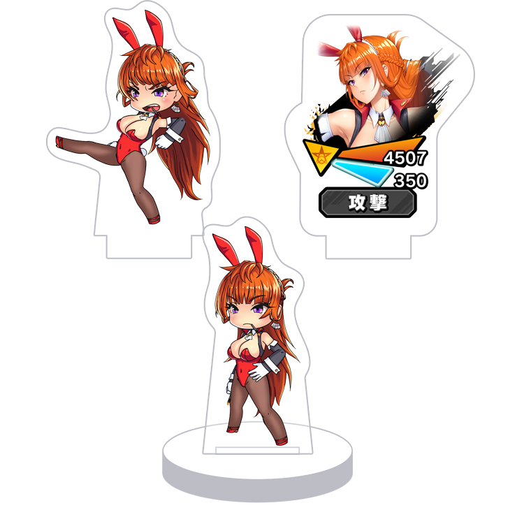 対魔忍RPG バトル画面セットキャラクターセット ver. 【バニー】神村舞華