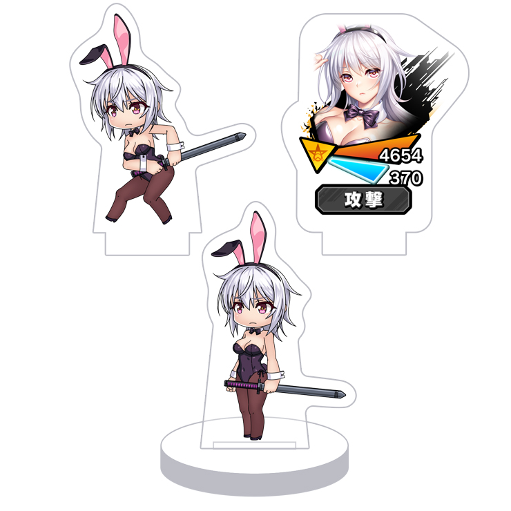対魔忍RPG バトル画面セットキャラクターセット ver. 【バニー】天宮紫水