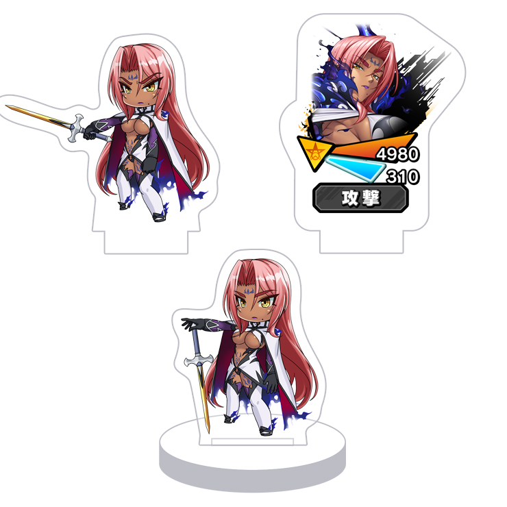 対魔忍RPG バトル画面セットキャラクターセット ver. 【不滅の邪炎】イングリッド
