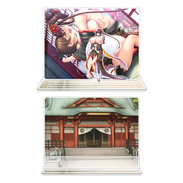 対魔忍RPGX ピックアップアクリルジオラマ ver. 【正月】水城不知火