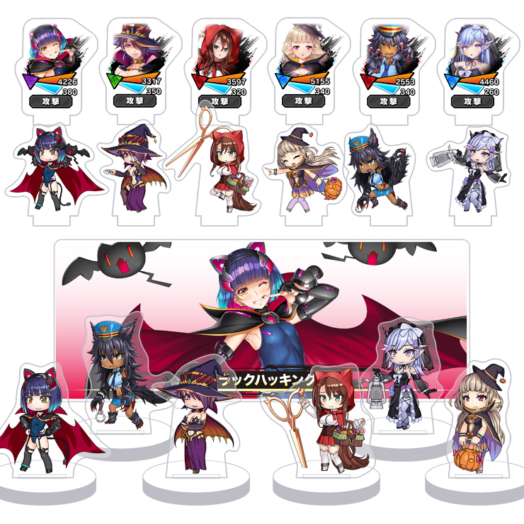 対魔忍RPG バトル画面セットキャラクタープレミアムセット vol.31（全6種セット＋奥義演出カットインパーツ付属）