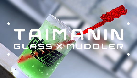 対魔忍ガラスコップ＆マドラー